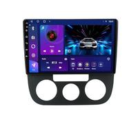 10 Pulgadas Android 11 Pantalla Táctil Radio De Coche para VW Sagitar Jetta5 2006-2010 Carplay Android Auto Apoyo HiFi Dab Enlace Espejo RDS GPS Navi DSP FM Am Cámara Trasera SWC(C,4Core+1G+16G)