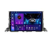 10 Pulgadas HD Pantalla Táctil Android 12 Radio De Coche para Toyota Highlander 2013-2018 con Carplay Android Auto Apoyo HiFi Dab RDS BT 5.0 GPS Navi DSP SWC Cámara Trasera(B,8Core+4G+64G)