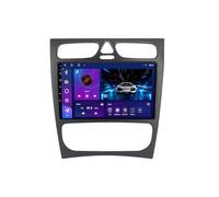 10 Pulgadas IPS Pantalla Táctil Android 12 Radio De Coche para Benz C-Class 2000-2004 Carplay Android Auto Apoyo HiFi Dab RDS BT 5.0 GPS Navi DSP 4G WiFi Cámara Trasera SWC(A,2G+32G+WIFI-M200S)