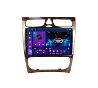 10 Pulgadas IPS Pantalla Táctil Android 12 Radio De Coche para Benz C-Class 2000-2004 Carplay Android Auto Apoyo HiFi Dab RDS BT 5.0 GPS Navi DSP 4G WiFi Cámara Trasera SWC(B,2G+32G+WIFI-M200S)