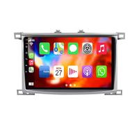 10 Pulgadas Pantalla Táctil Android 12 Radio Coche para Toyota Land Cruiser 100 2002-2007 Carplay Android Auto Apoyo FM Am DSP RDS Dab BT 5.0 HiFi Cámara Trasera Control del Volante(A,100S)