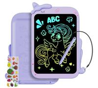 10 Pulgadas Tablet Escritura Pantalla Colorido [2026 Nueva], Electight Pizarra de Escritura LCD con Borrable y Bloqueo Función, Portátil Juguetes Educativo para Hogar, Escuela, Oficina, Aula, Morado