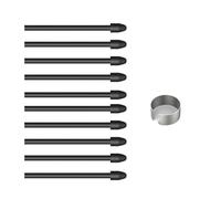 10 puntas de bolígrafo de dibujo con clip PW517 PW110 para instrumentos de dibujo KD200, líneas suaves, puntas de fieltro para tabletas