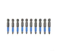 10 puntas de destornillador magnéticas antideslizantes compatibles con PH1, PH2, PH3 y PZ Series para uso (PH1)