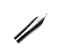 10 puntas de pluma estilográfica de metal intercambiables para escritura de guiones y bocetos de placa de cobre, repuesto de punta de resorte