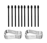 10 puntas de repuesto para rotulador SLAUNT compatibles con Remarkable 1/2 Plus, Boox Pen2 Pro, Tab X, Max Lumi2, Note Air2, Note Air2 Plus, Nova Air C, puntas/puntas de repuesto con herramienta