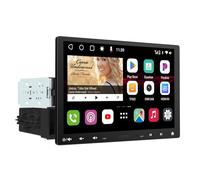[10" QLED] ATOTOZONE Android Radio Coche 1DIN & 2DIN Adaptable, Pantalla Táctil Flotante, Autoradio 4G LTE, CarPlay & Android Auto Inalámbrico, Wi-Fi/BT/USB, 4G+32G, DSP/SCVC/LRV, S8G1104MS