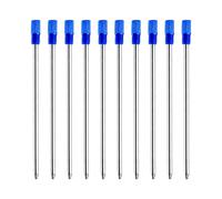 10 Recambios de Bolígrafo 2.75 Pulgadas, Recambios de Bolígrafo para Swarovski de Tinta Azul D1 Mini Cartuchos Universales Tipo Otros Modelos de Escritura Secado Rápido para Escritura Suave y Precisa