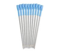 10 recambios de metal para bolígrafo multifunción, recargas intercambiables, recargas para bolígrafos Twist Action