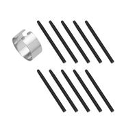 10 recambios de Puntas de lápiz para Bamboo para lápices Intuos para Wacom CTL460, CTH460, CTH461, CTH661, CTH-480 CTH-480S para INTUOS4 con Anillo de extracción