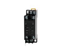 10 relés de control miniatura intermedios CA 12 V CC 24 V CA 220 V HH52P HH53P HH54P HH62P HH63P HH64P MY2P MY2NJ(12V(10PCS),HH62P Base)