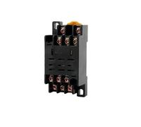 10 relés de control miniatura intermedios CA 12 V CC 24 V CA 220 V HH52P HH53P HH54P HH62P HH63P HH64P MY2P MY2NJ(220V(10PCS),HH63P Base)