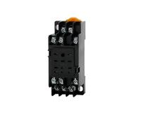 10 relés de control miniatura intermedios CA 12 V CC 24 V CA 220 V HH52P HH53P HH54P HH62P HH63P HH64P MY2P MY2NJ(24V(10PCS),HH53P Base)
