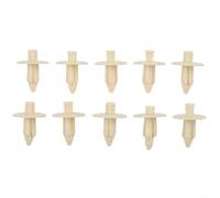 10 remaches de empuje de 7 mm para puerta de coche, clips de plástico | El diseño a presión expande las patas, seguro para adaptarse a paneles de puerta, molduras, parachoques, guardabarros