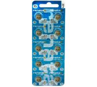 10 Renata 371 SR920SW Baterías Plateado 1.55V Reloj Suizo Hecho Exp 2026 Nuevo