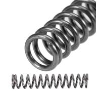 10 resortes de compresión de acero for muelles - Resortes de presión pequeños, diámetro de alambre de 0,8 mm, diámetro exterior de 5 mm a 16 mm, longitud de 10 mm a 100 mm(10mmx40mm)