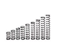 10 resortes de compresión de acero pequeños con diámetros de alambre de 1 mm y 1,2 mm, diámetro exterior de 5-22 mm y longitud de 10-50 mm.(1.2 x 22 x 30mm)