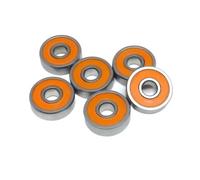 10 rodamientos cerámicos híbridos de acero inoxidable S623C-6800C 2OS, rodamiento bolas ABEC-7 3-15 mm diámetro interior for patines en línea(5x11x5mm)