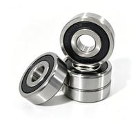 10 rodamientos de bolas de doble junta 10 x 30 x 9 mm 6200RS rodamientos rígidos de bolas prelubricados acero al carbono de alta resistencia