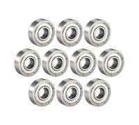 10 rodamientos de bolas de ranura profunda 688rs 684 685 686 687 688 689 ZZ RS 2RS rodamientos de goma para patines Longboard HJDIPCKYVG(ZZ,685 5X11X5MM_10PCS_ABEC-1)