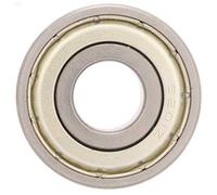 10 rodamientos de bolas de ranura profunda de acero con rodamiento, diámetro exterior de 32 mm, diámetro interior de 12 mm, 6201Z