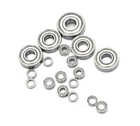 10 Rodamientos MR52ZZ, MR62ZZ, MR63ZZ, MR74ZZ, MR84ZZ, MR85ZZ, MR106ZZ, MR126ZZ, MR148ZZ, 2Z, 2 X 5 X 2,5, 2 X 6 X 2,5, 4 X 7 X 2,5 Mm, 4 X 8 X 3 Mm(ABEC 1,ZZ_MR95 5X9X3MM)