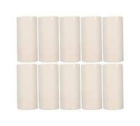 10 Roll Replacement Nail Stamper Oil Absorbing Sheet Paper, Nail Art Stamper Pattern Removal Tool, Strong Viscosity for Effective Cleaning, DIY Nail Art Essential for Home Salon an