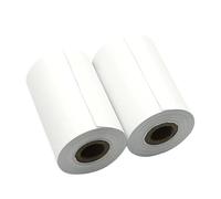 10 Rollos de Papel de impresión Blanco Regular en Blanco Compatible con Cinta ERC-09 con Fotos, Recibos, Notas y más de 57 x 30 mm, 57 x 35 mm, 57 x 40 mm y 57 x 50 mm.(44-30mm(Core 13-19))