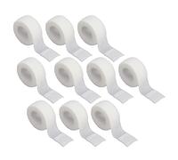 10 Rollos de Vendaje de Kinesiología Autoadhesivo de 1 Pulgada X 2 Yardas, Cinta de Venda Cohesiva Elástica de Soporte de Compresión Deportiva(blanco)