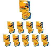 10 Rollos Kodak Ultra Max GC 135 - 36 - Pel culas de 35 mm ISO 400 de impresi n de Color Pack de 10