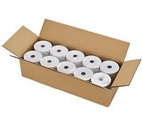 10 Rollos Pos 57 mm x 12 mm x 26 m - Rollo de papel térmico de alta calidad para impresoras - Ideal para recibos, recibos y registros de ventas (10 rollos)