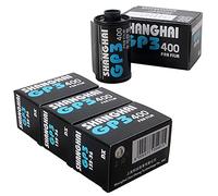 10 rollos Shanghai Gp3 36Exp 135/35 mm Roll Pan Film ISO 400 negro y blanco n/b negativo