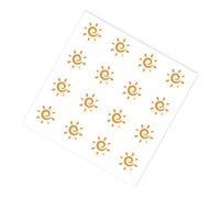 10 Sábanas Parches Solar Detección Aire Libre Parches Bloqueo Sola A Aplicar Pegatina Recordatorio Para Viajes Deportivos Y Uso Diario Patinas Detección Parches Solas