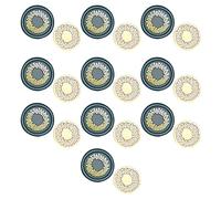 10 sellos de cera de hongos, serie de plantas, sello de cera de sellado, invitación, tarjeta de felicitación, decoración de sobre