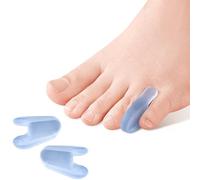 10 separadores de dedos meñiques, alisador de dedos pequeños, espaciadores de dedos de gel para hombres y mujeres, caminar, correr, superponerse, corrector de juanetes y alivio de juanetes