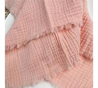 10 servilletas Grandes de Gasa, Gruesas algodón, Lavables, Ideales for Decorar mesas en Fiestas, cenas y Bodas(Peach a)