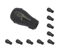 10 Set Trombón Silenciador Recto Silenciador Sourdine para Trombón Alto Tenor Piezas Negro