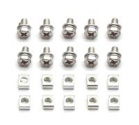 10 Set Universal Moto Scooter ATV Dirt Terminal De Batería Tuerca Y Para Tornillos Perno M5x10mm M6x12mm 4Ah 5Ah 6AH 7Ah Modificación Accesorios
