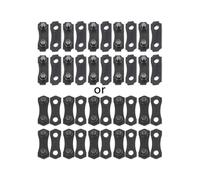 10 Sets of 3/8 Inch Chain Link Repair Preset Straps with 10 Repair Kits for 3/8 LP Saw Chains