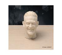 (10) Sin pintar 1/6 Brad Pitt Tom Cruis Arnold Paul Walker Ronaldo Bruce Willis cabeza esculpida talla soldado