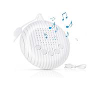 10 Soothing Nature Sounds Therapy Portable Sleep Sound Machine, USB Rechargeable