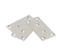 10 soportes de esquina madera for muebles, placa reparación plana, conector universal for esquinas para Reparación