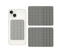 10 soportes de silicona con ventosa para funda de teléfono, ventosas de silicona para teléfonos móviles, soporte multifuncional con parte tr