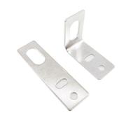 10 soportes for sensor de aproximación M8 U8A3-2-Z/AY, soporte for interruptor de sensor fotoeléctrico, soporte metálico for interruptor de proximidad.(M8 L type10PCS)