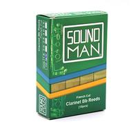 10 Soundman® Cañas de Lengüeta para Clarinete Boehm (1,5)