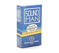 10 Soundman® Cañas de Lengüeta para Saxofón Alto - Fine Saxophone Reeds (Dureza: 2,5)