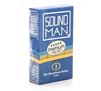 10 Soundman® Cañas de Lengüeta para Saxofón Alto - Fine Saxophone Reeds (Dureza: 3,0)