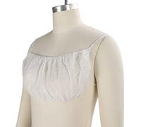 10 Sujetadores Desechables de Tela No Tejida, Sujetadores Desechables para Salón de Belleza, Ropa Interior Superior, Sujetadores Desechables para Mujeres, Ropa Interior Superior para Spa,(blanco)