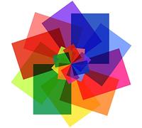 10 superposiciones de colores para dislexia, excelentes herramientas de lectura para dislexia, síndrome de Irlen, TDAH y para reducir el estrés visual (11.6 pulgadas x 8.5 pulgadas)