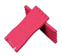 10 tablas de bobina de esponja de goma de espuma para apoyar la preparación de la línea y la preparación del gancho antes de lanzar o recuperar (6 x 14 cm)